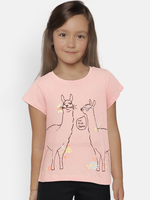 

GAP Baby Girls' Pink Graphic T-Shirt