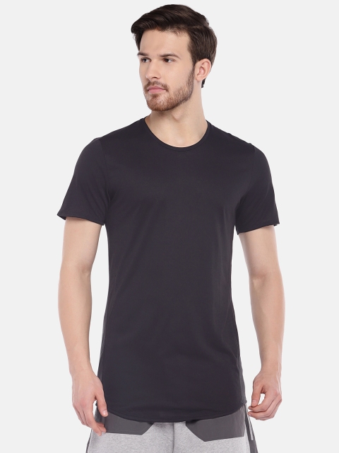 

ADIDAS Men Black Solid SN Pure Training T-Shirt