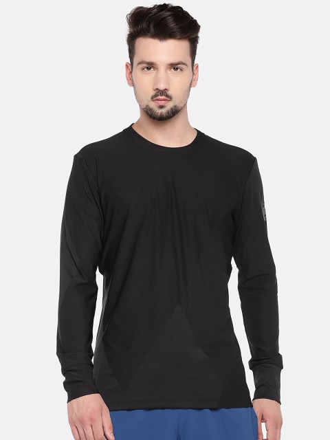 

ADIDAS Men Black Barricade LS Tennis T-shirt