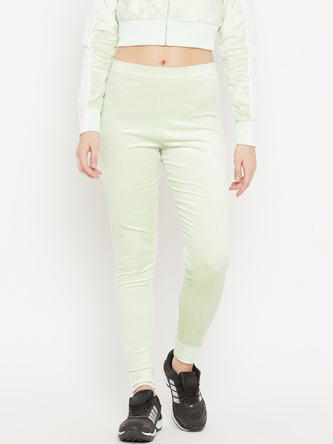 

ADIDAS Originals Women Lime Green Solid Tights