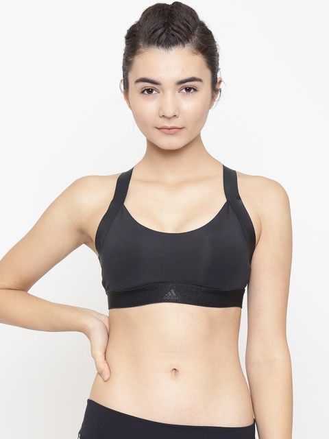 

ADIDAS Black Solid Training All Me Warrior Bra D98805