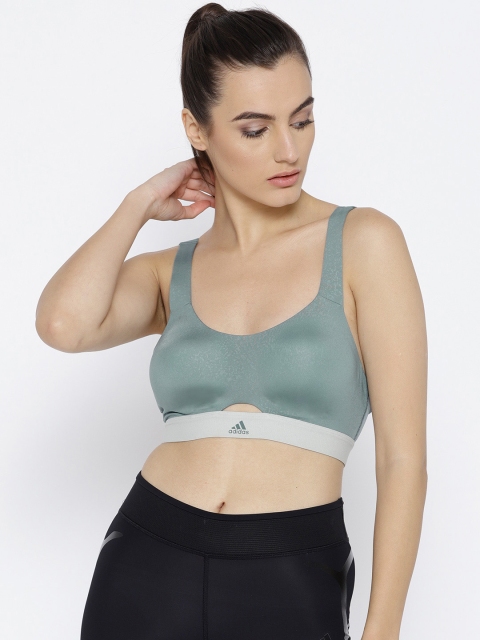 

ADIDAS Women Sea Green Stonger For It Soft GR Training Bra