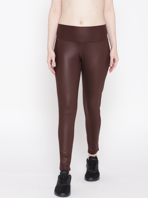 

ADIDAS Women Brown Solid Believe This L AI Training Tights