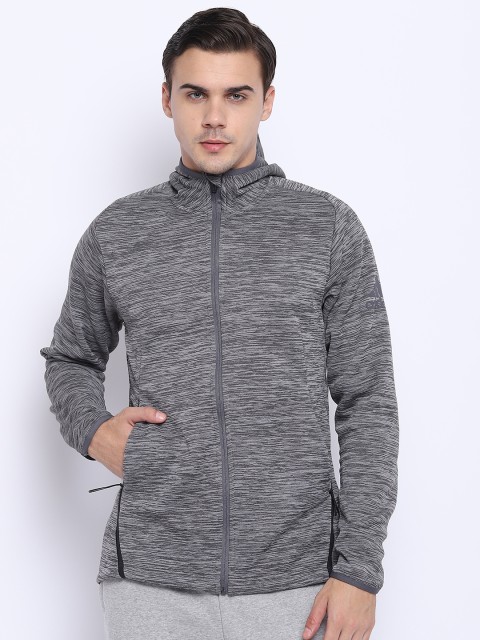 

ADIDAS Men Grey FL TRH 360 Heat Hooded Sweatshirt
