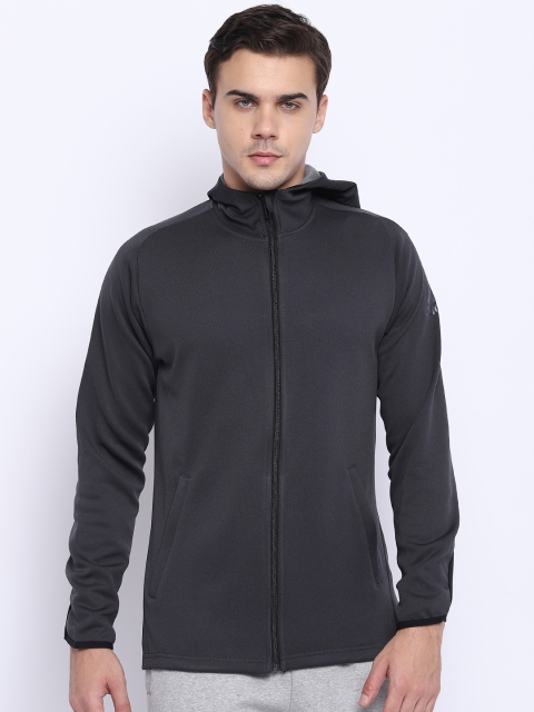 

Adidas Men Black WW FZ Entry Hooded Sweatshirt
