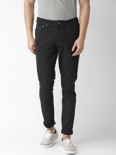 

Aeropostale Men Black Super Skinny Fit Mid-Rise Clean Look Jeans