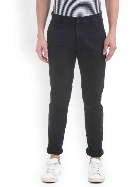 

Aeropostale Men Navy Blue Trousers