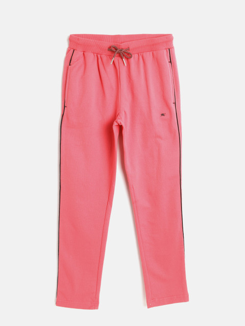 

Tweens By Monte Carlo Girls Pink Solid Track Pants