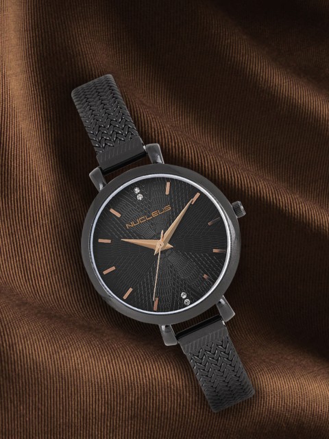 

Nucleus Women Black Analogue Watch NBLFBKBKBK