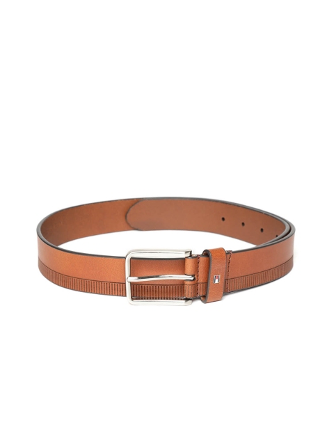 

Tommy Hilfiger Men Tan Textured Belt