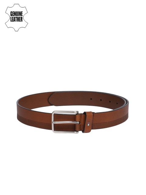 

Tommy Hilfiger Men Tan Textured Belt