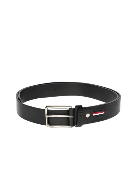 

Tommy Hilfiger Men Black Solid Belt