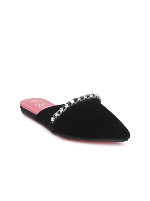 

Catwalk Women Black Embellished Mules
