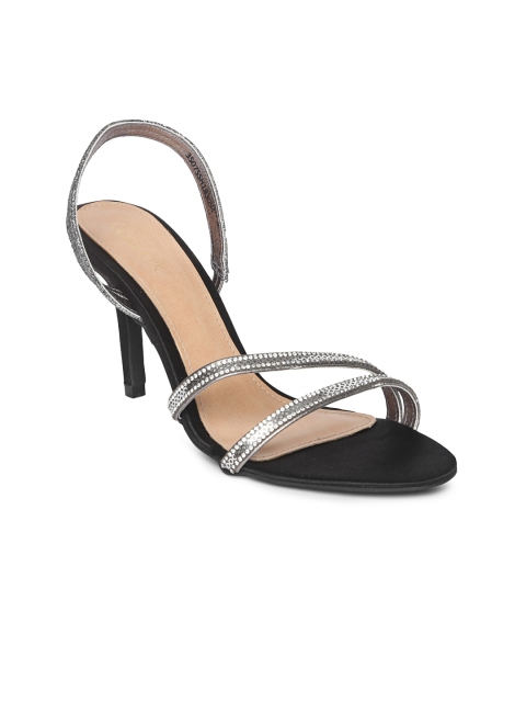 

Catwalk Women Silver-Toned Solid Stilettos