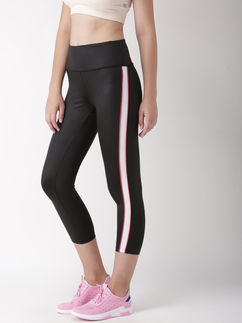 

FOREVER 21 Women Black Cropped Leggings