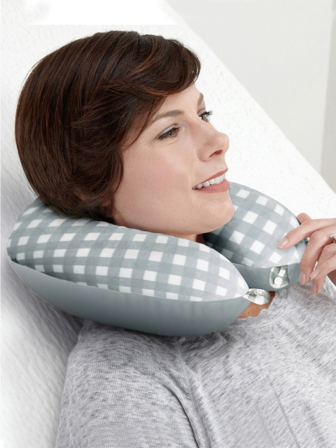 

Story@home Unisex Grey Travel Neck Pillow