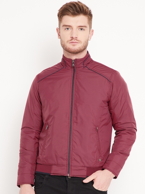 

Duke Stardust Men Maroon Solid Padded Jacket