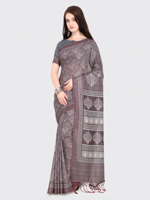 

Saree mall Multicoloured Printed Silk Blend Saree, Multi