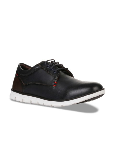 

Gliders Men Black Solid Sneakers