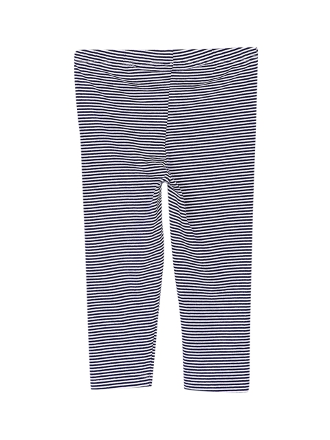 

Beebay Navy Blue Striped Leggings