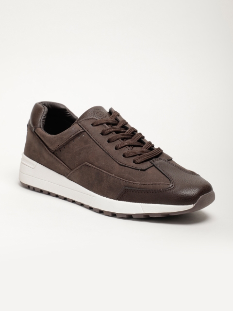 

LOCOMOTIVE Men Coffee Brown Sneakers