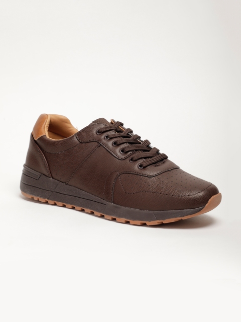 

LOCOMOTIVE Men Coffee Brown Sneakers