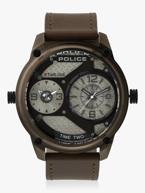 

Police Men Silver-Toned Chronograph Watch 15268JSK53_OR