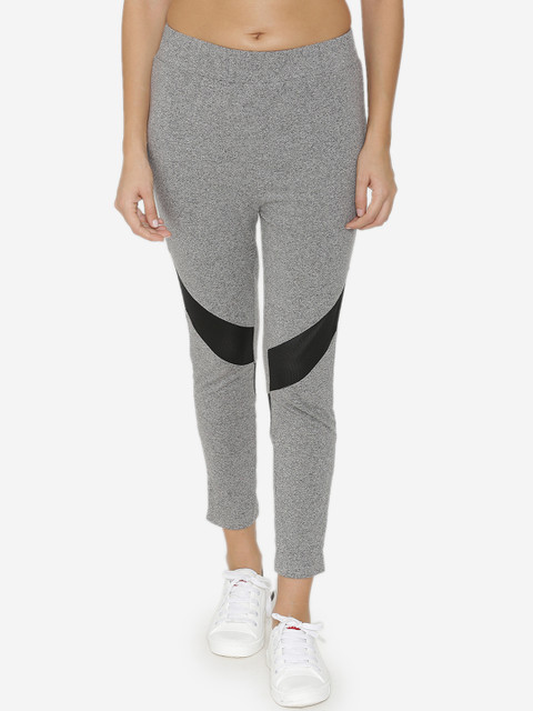 

Yaadleen Women Grey Melange Solid Regular Fit Jeggings