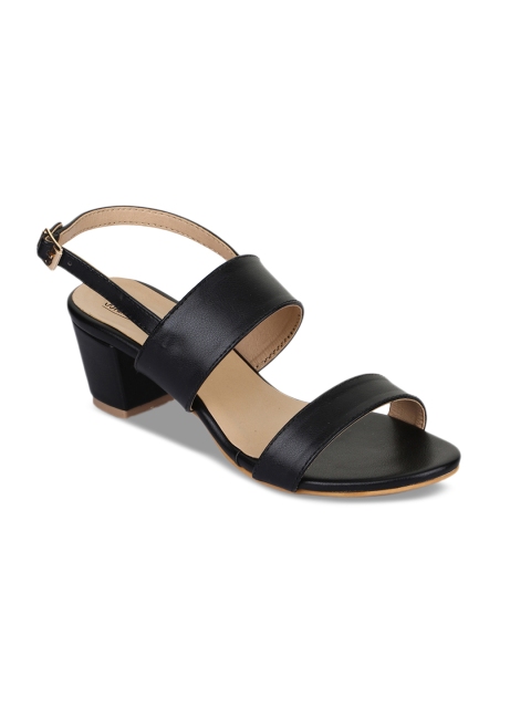 

Bruno Manetti Women Black Solid Heels