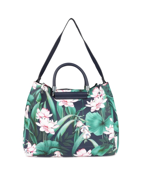 

Accessorize Multicoloured Printed Handheld Bag, Multi
