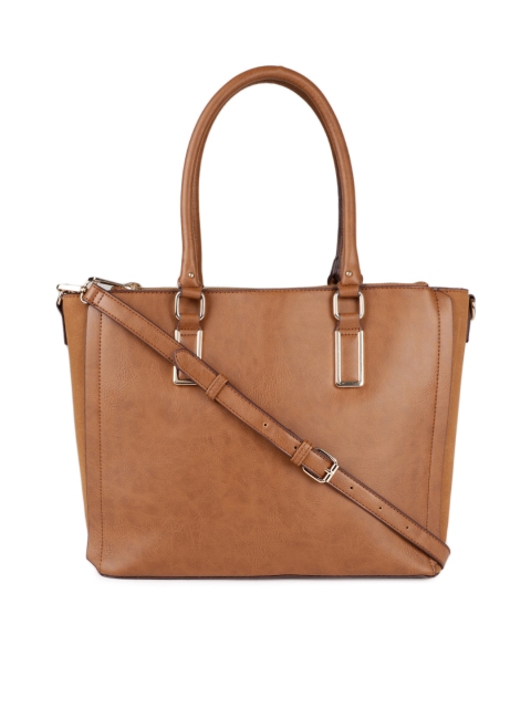

Accessorize Tan Solid Shoulder Bag
