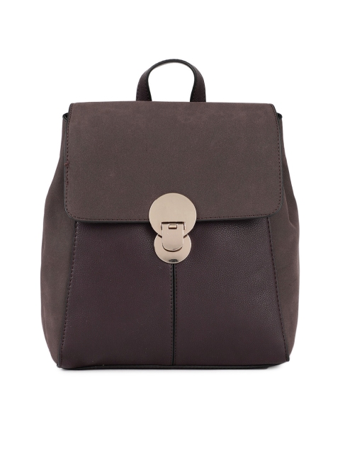 

Accessorize Women Burgundy Solid Backpack