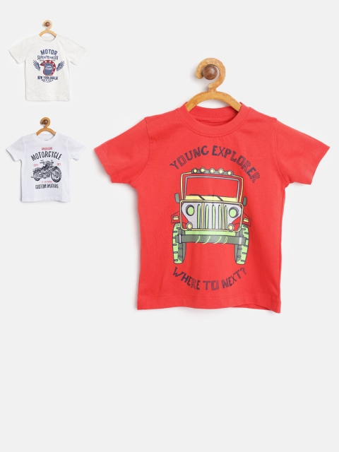 

Cherokee Boys Pack of 3 Assorted Round Neck T-shirts