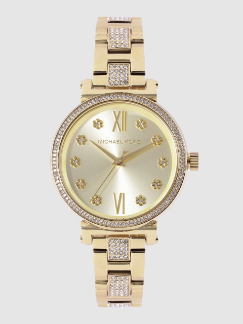 

Michael Kors SOFIE Women Gold Analogue Watch MK3881