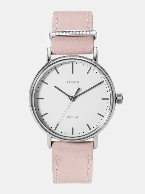 

Timex Women White Analogue Watch TW2R70400