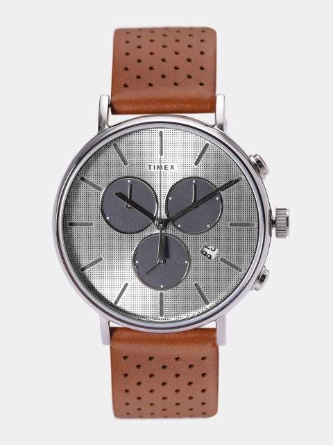 

Timex Unisex Silver-Toned Chronograph Analogue Watch TW2R79900