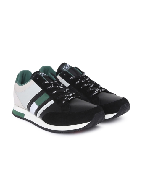 

Tommy Hilfiger Men Black Sneakers