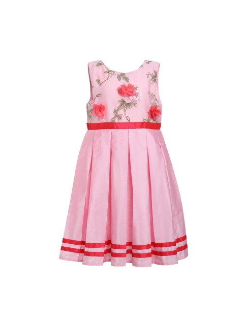 

A Little Fable Girls Pink Gardenia Dress