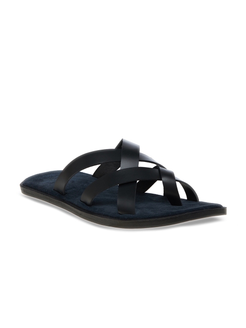 

SKO Men Blue & Blue Comfort Sandals