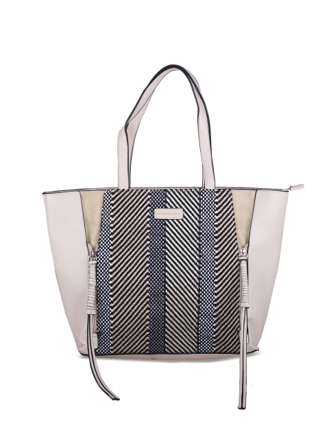 

GIORDANO Beige Striped Shoulder Bag