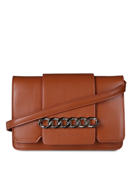 

GIORDANO Brown Embellished Sling Bag
