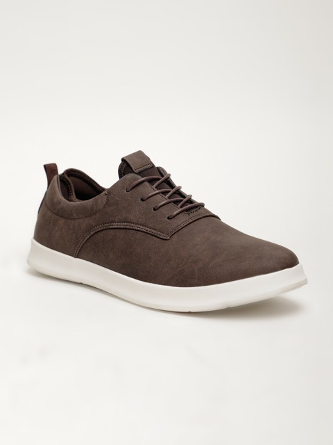 

LOCOMOTIVE Men Coffee Brown Sneakers