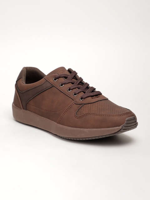 

LOCOMOTIVE Men Coffee Brown Sneakers