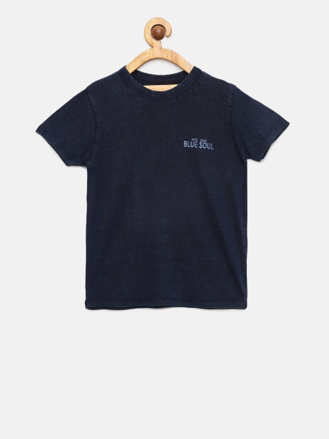 

Pepe Jeans Boys Navy Blue Round Neck T-shirt