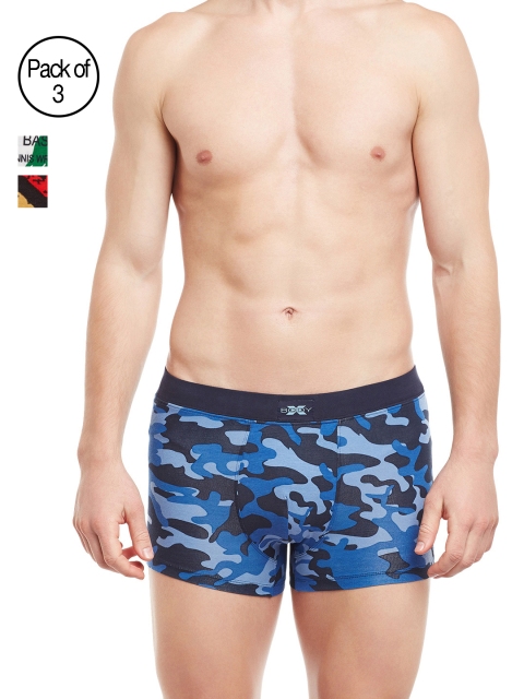 

BODYX Men Pack of 5 Printed Assorted Trunks BX06T