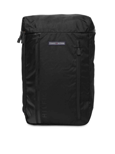 

Tommy Hilfiger Unisex Black Solid Backpack
