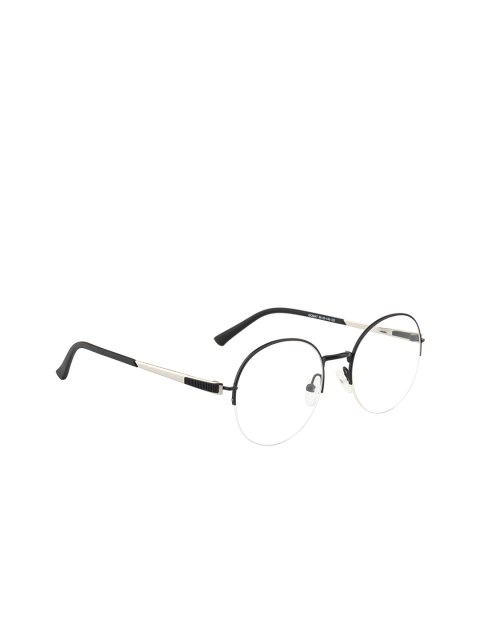 

Ted Smith Unisex Black Solid Full Rim Round Frames
