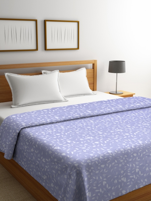 

Trident Lavender Floral AC Room 210 GSM Single Bed Dohar
