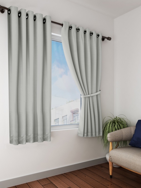 

Cortina Grey Black Set of 2 Out Door Curtains