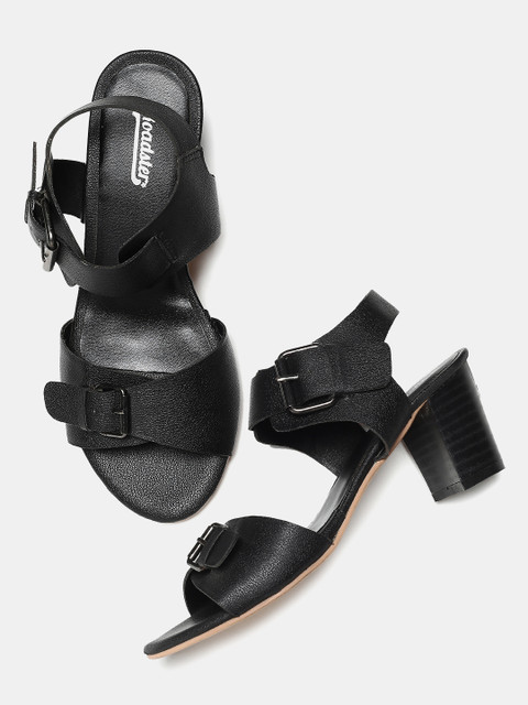 

Roadster Women Black Solid Sandals